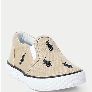Ralph Lauren Bal Harbor Shoes Khaki size 9 toddler